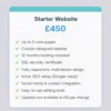 Starter Website Product Features